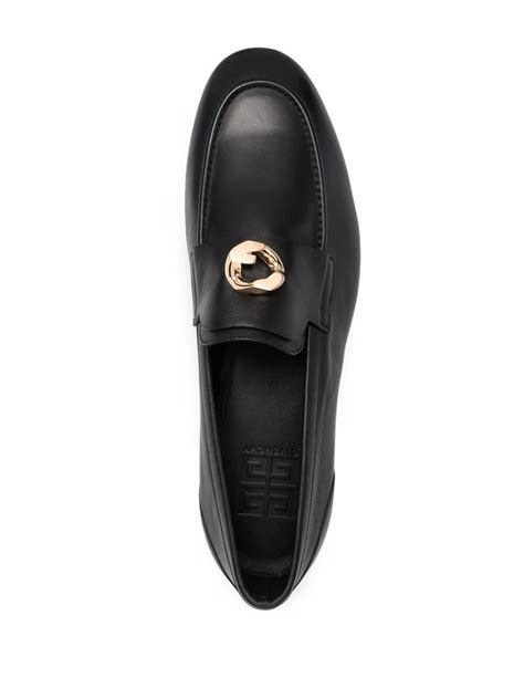 givenchy chain leather loafers|Shop Givenchy Chain Leather Loafers .